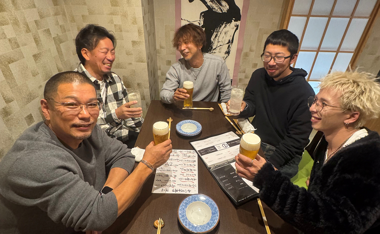 株式会社Fixの飲み会の様子